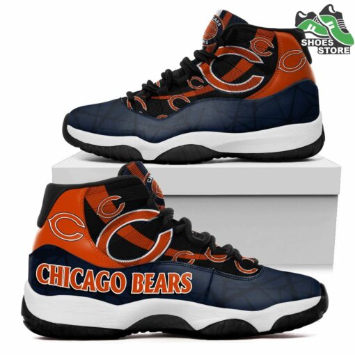 chicago bears logo air jordan 11 sneakers 2 jd429h