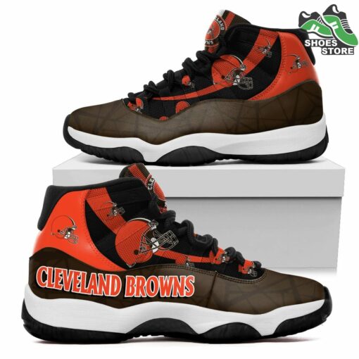 cleveland browns logo j11 shoes casual sneakers 2 yfbcu9