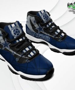 Dallas Cowboys Logo J11 Shoes, Casual Sneakers