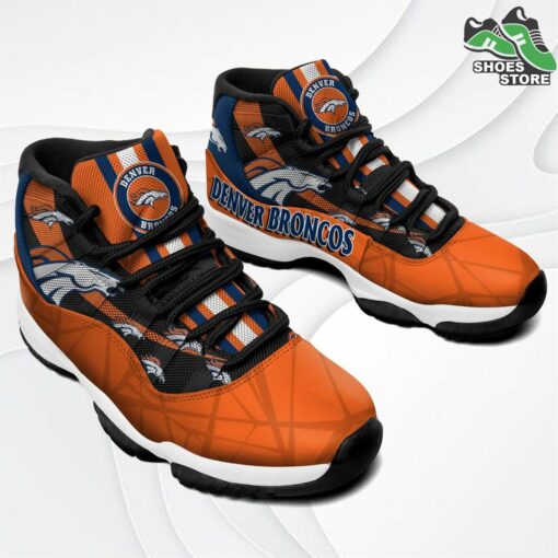 denver broncos logo j11 shoes casual sneakers 3 vc4njq