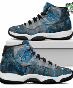 detroit lions logo lava skull j11 shoes casual sneakers 2 wjymus