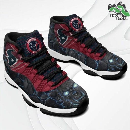 houston texans logo lava skull j11 shoes casual sneakers 1 kw2vuc