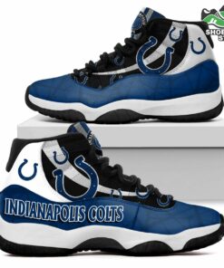 Indianapolis Colts Logo J11 Shoes, Casual Sneakers