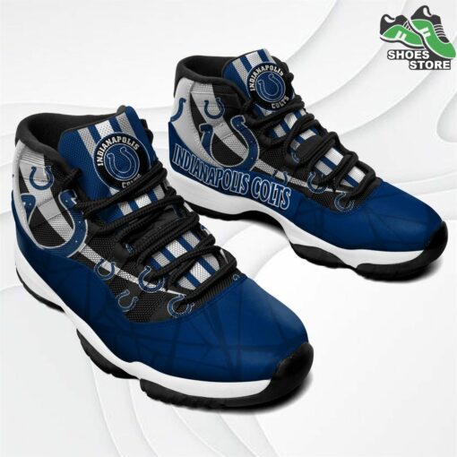 Indianapolis Colts Logo J11 Shoes, Casual Sneakers