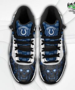 indianapolis colts logo lava skull j11 shoes casual sneakers 1 w78iwl