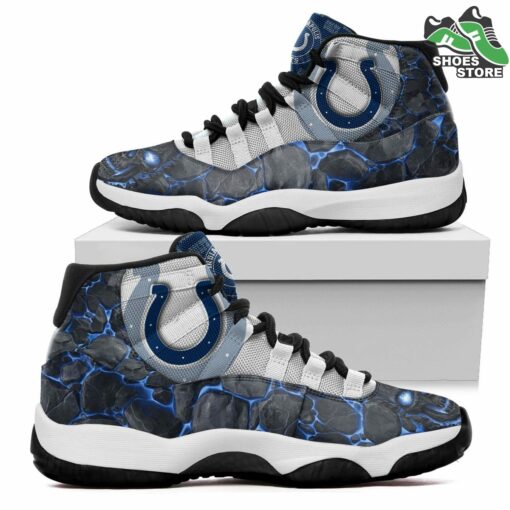 indianapolis colts logo lava skull j11 shoes casual sneakers 3 wb8zsg