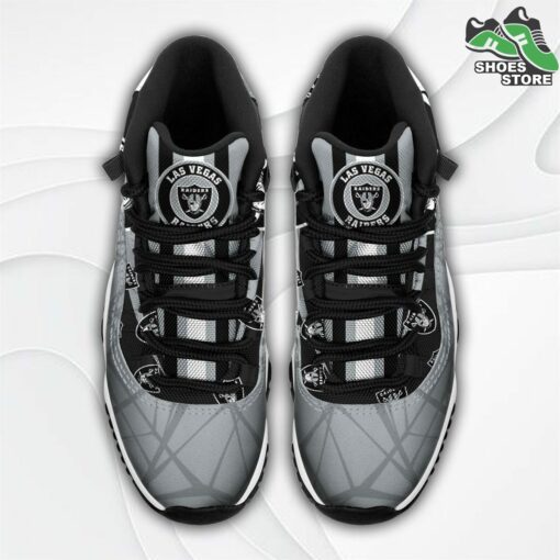 Las Vegas Raiders Logo Air Jordan 11 Sneakers