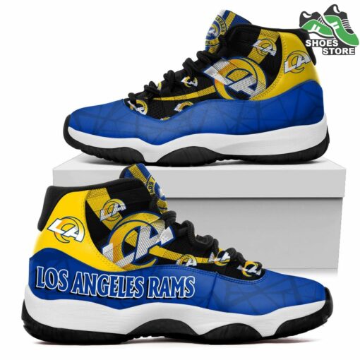 Los Angeles Rams Logo Air Jordan 11 Sneakers