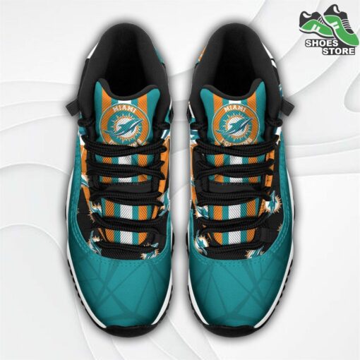 miami dolphins logo j11 shoes casual sneakers 3 tip9ny