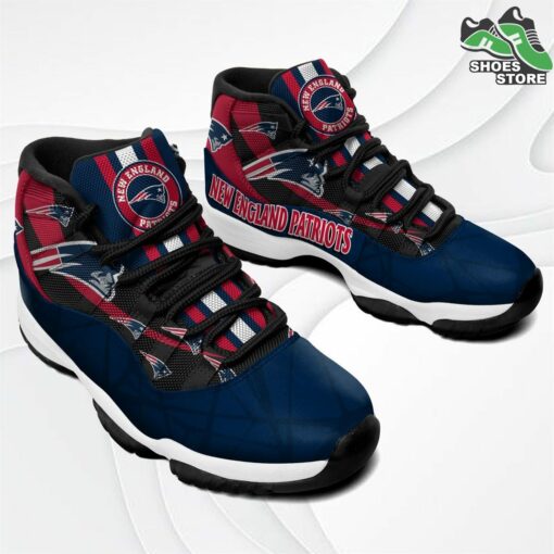 New England Patriots Logo Air Jordan 11 Sneakers