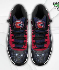 new england patriots logo lava skull j11 shoes casual sneakers 3 vef8nv