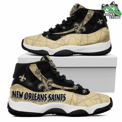 new orleans saints logo j11 shoes casual sneakers 1 wtg3om