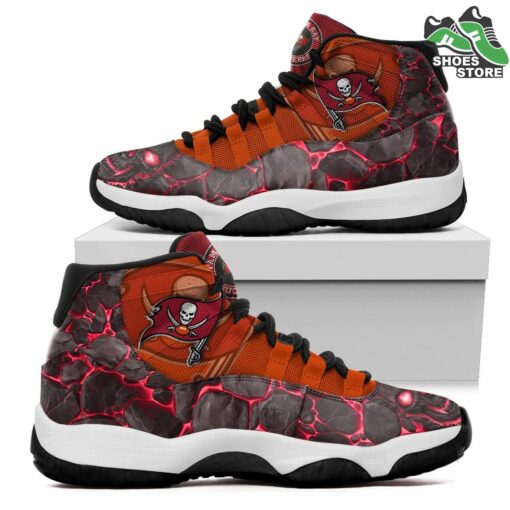 tampa bay buccaneers logo lava skull j11 shoes casual sneakers 2 coszhq