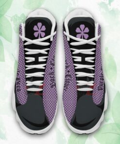 back clover purple orca air jordan 13 custom anime shoes 2 s6hvfq