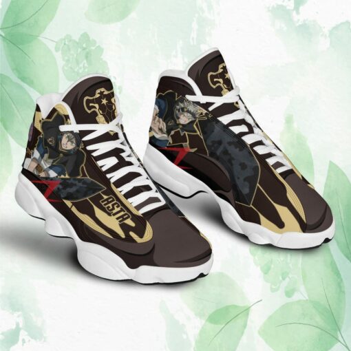 Black Clover Asta Black Bull Air Jordan 13 Sneakers Custom Anime Shoes