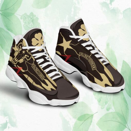 Black Clover Black Bull Air Jordan 13 Sneakers Custom Anime Shoes