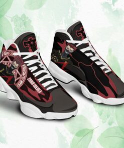 black clover zora ideale air jordan 13 sneakers black bull custom anime shoes 1 whep7q