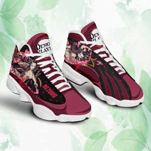 demon slayer jd13 sneakers nezuko custom anime shoes 1 or4g60
