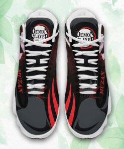 demon slayer muzan air jordan 13 sneakers custom anime shoes 2 xxs9tu