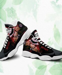 demon slayer muzan air jordan 13 sneakers custom anime shoes 3 fgdvcz
