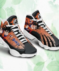 dragon ball guku god air jordan 13 sneakers custom anime shoes 1 tjm0gr