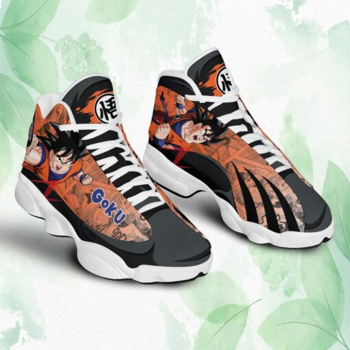 dragon ball guku god air jordan 13 sneakers custom anime shoes 1 tjm0gr