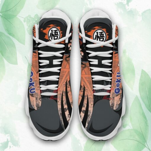 dragon ball guku god air jordan 13 sneakers custom anime shoes 2 as1zbi