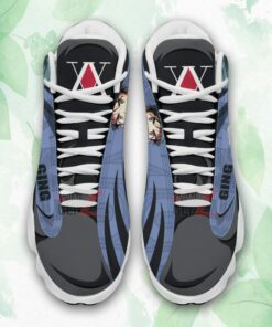 hunter x hunter air jordan 13 sneakers custom ging freecss anime shoes 2 p9vyju