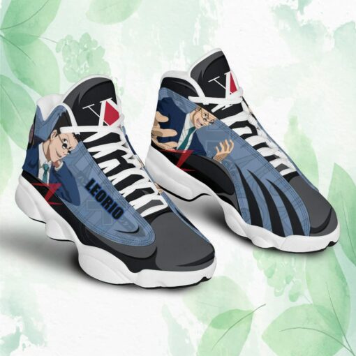 Hunter x Hunter Air Jordan 13 Sneakers Custom Leorio Paradinight Anime Shoes