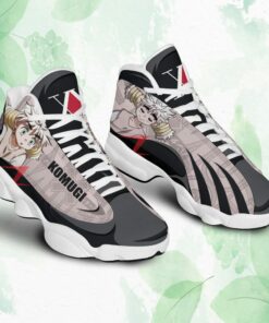hunter x hunter komugi air jordan 13 sneakers custom anime shoes 1 uqobod