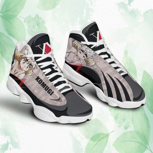 hunter x hunter komugi air jordan 13 sneakers custom anime shoes 1 uqobod
