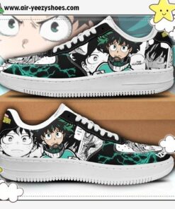 izuku midoriya air sneakers custom deku my hero academia anime shoes 1 cphqry