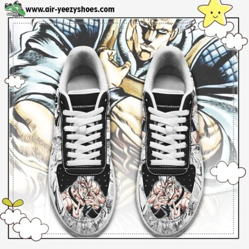Jean Pierre Polnareff Air Sneakers Manga Style JoJo’s Anime Shoes