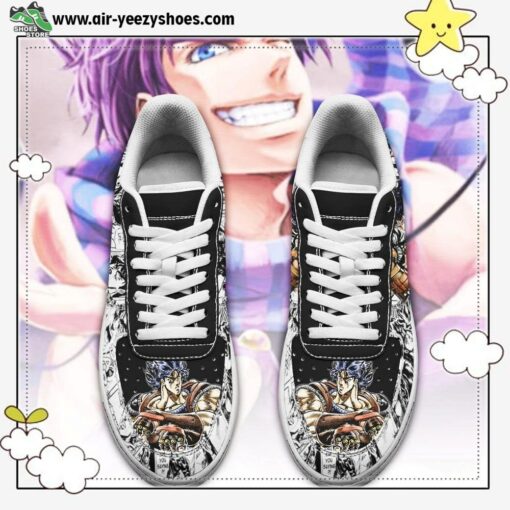 Jonathan Joestar Air Sneakers Manga Style JoJo’s Anime Shoes