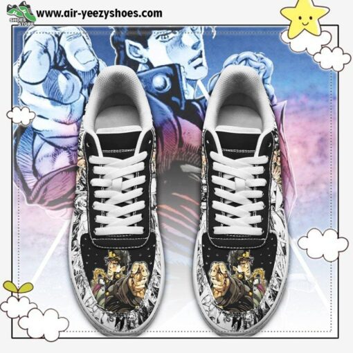 Jotaro Kujo Air Sneakers Manga Style JoJo’s Anime Shoes