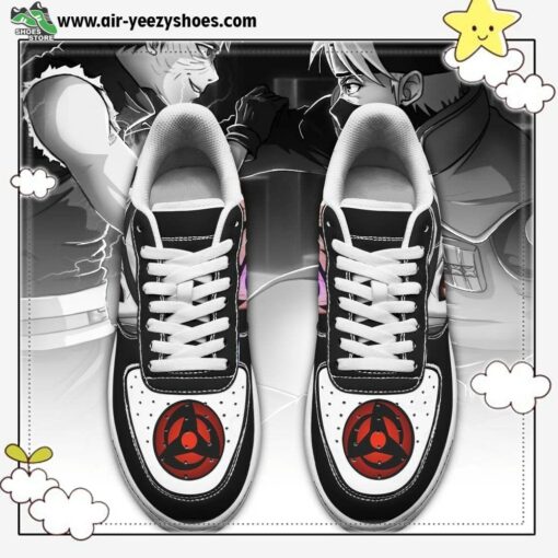Kakashi And Obito Eyes Air Sneakers Custom Anime Shoes