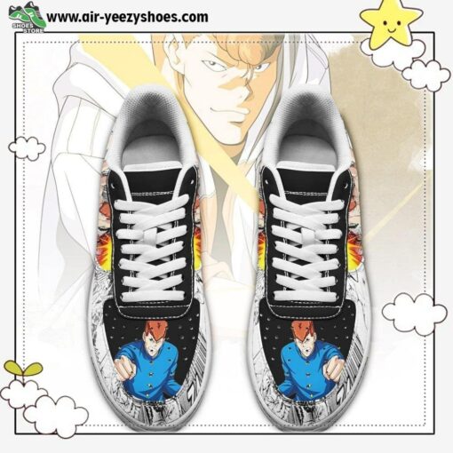 kazuma kuwabara air sneakers yu yu hakusho anime manga shoes 2 hytokm