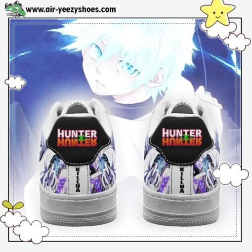 Killua Air Sneakers Custom Hunter X Hunter Anime Shoes Fan