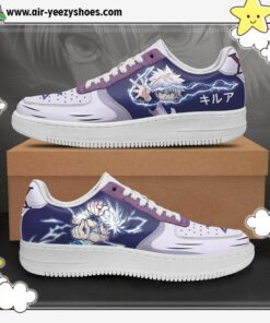 killua zoldyck air sneakers custom hunter x hunter anime shoes 1 ytxnv6
