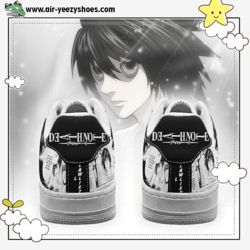 L Lawliet Air Sneakers Death Note Anime Shoes