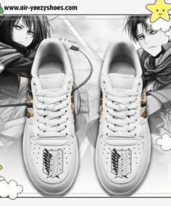 levi and mikasa ackerman air shoes aot custom anime sneakers 2 bjf7px