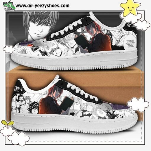 Light Yagami Air Sneakers Death Note Anime Shoes