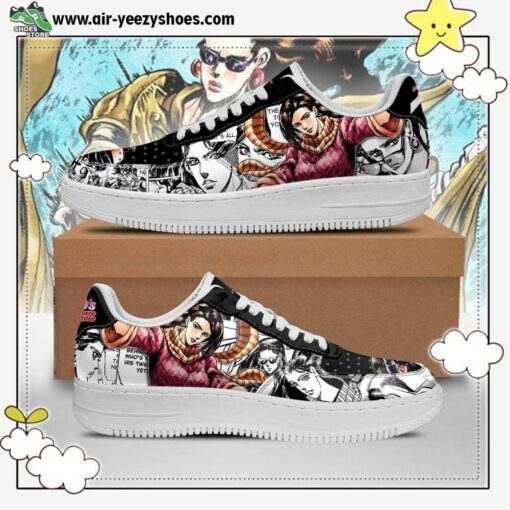 Lisa Lisa Air Sneakers Manga Style JoJo’s Anime Shoes