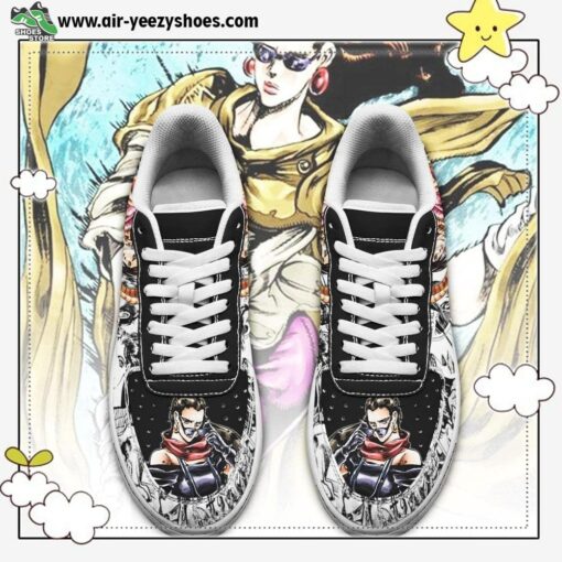 Lisa Lisa Air Sneakers Manga Style JoJo’s Anime Shoes
