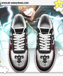 luck voltia air sneakers black bull knight black clover anime shoes 2 rvhcc9