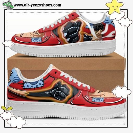 luffy armament haki air sneakers custom one piece anime shoes 1 occim6