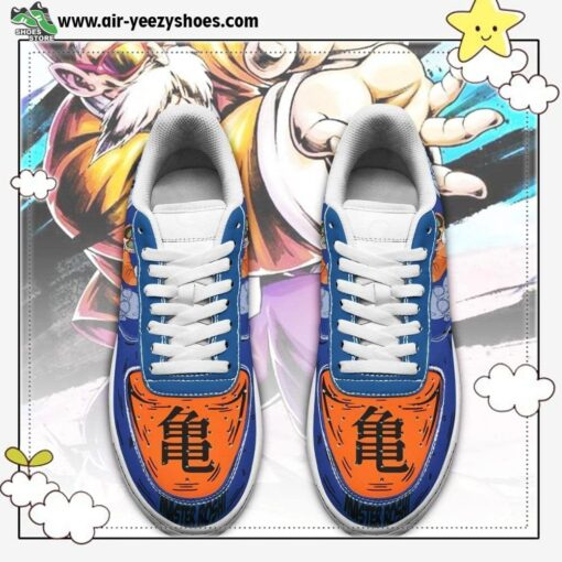 Master Roshi Air Sneakers Custom Dragon Ball Anime Shoes