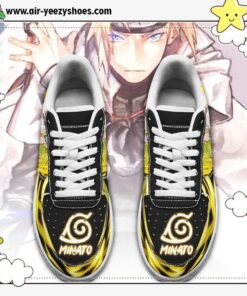 minato namikaze air sneakers custom shoes anime shoes leather 2 ocx3jc