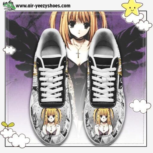 misa amane air sneakers death note anime shoes 2 om3m06