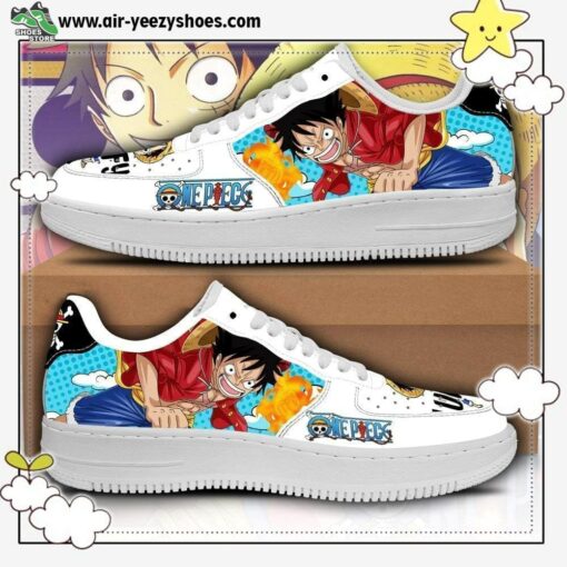 monkey d luffy air sneakers custom anime one piece shoes 1 fux7oz